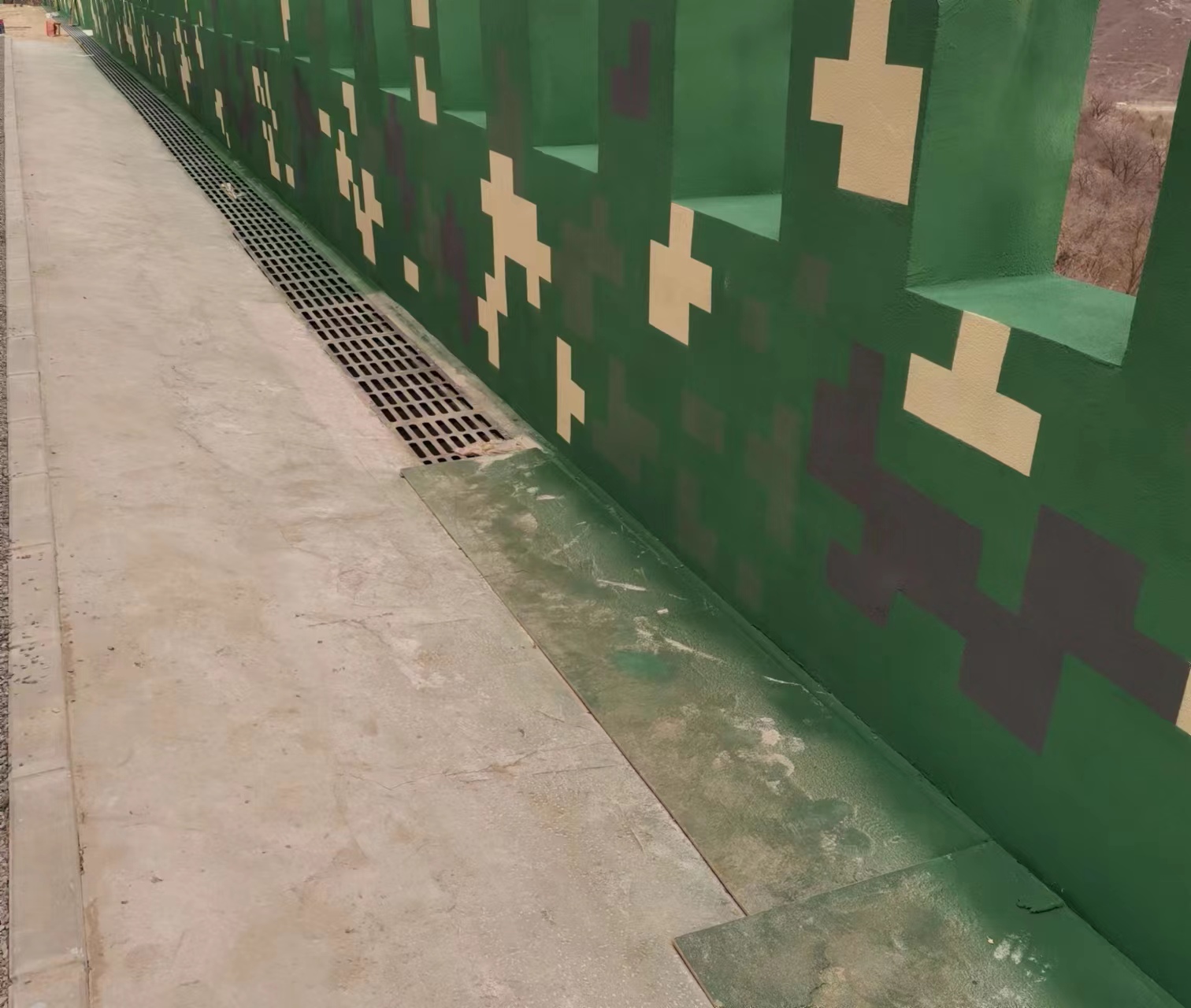 黄冈围墙迷彩喷涂,数迷彩漆